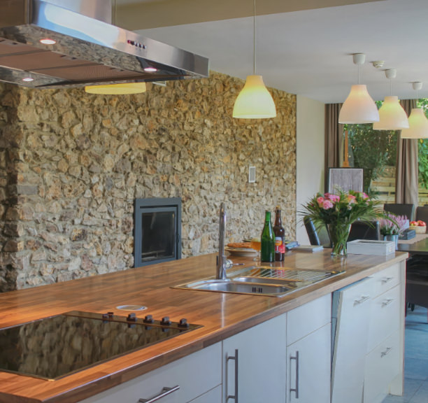 Small kitchen in Casa Rokado